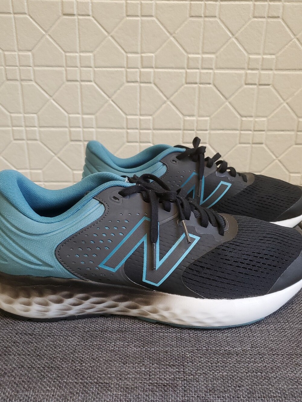 New Balance Black and Blue Men's Athletic Sneakers M530HB7 Size 13